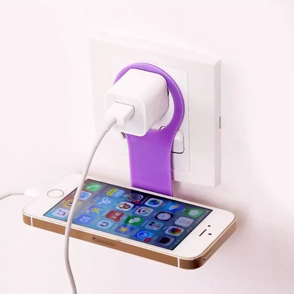 Foldable Cell Phone Wall Hanger, Shelf Wall Hanger Stand Holder, Charger Cable Organizer Foldable Cell Phone Wall Hanger, Shelf Wall Hanger Stand Holder, Charger Cable Organizer